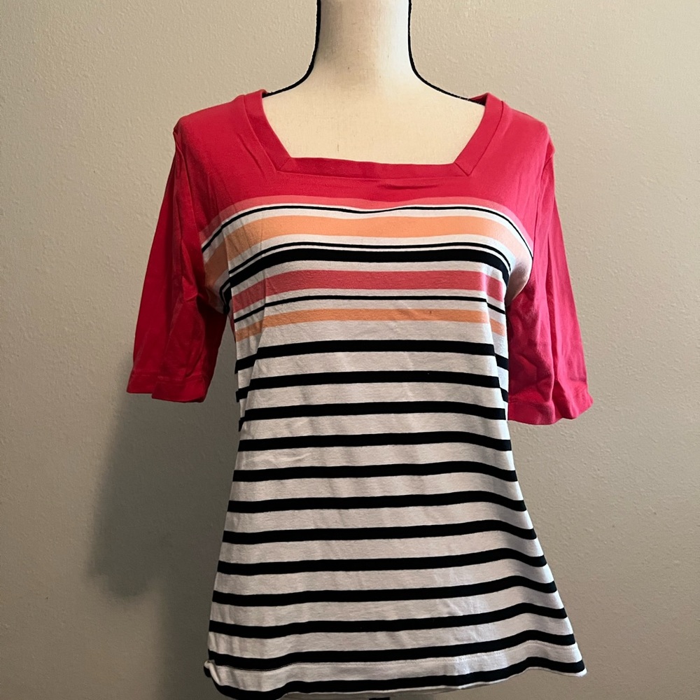 Croft & barrow stripe top